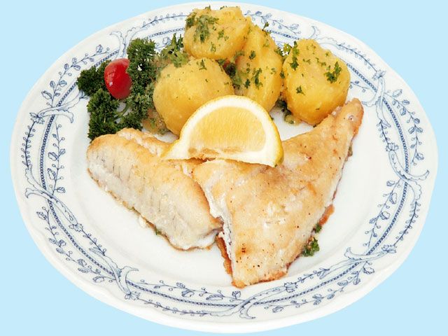 Zanderfilet mit Petersilienkartoffeln
